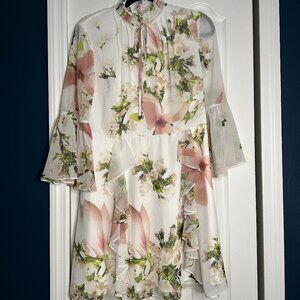 Ted Baker London Floral Mini Dress